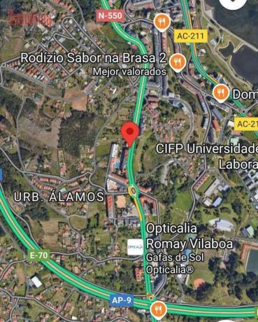 Terreno en avenida Vilaboa, 191