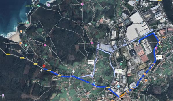 Terreno en avenida de Caión, km 5