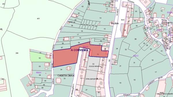 Terreno en avenida Vilaboa, 189