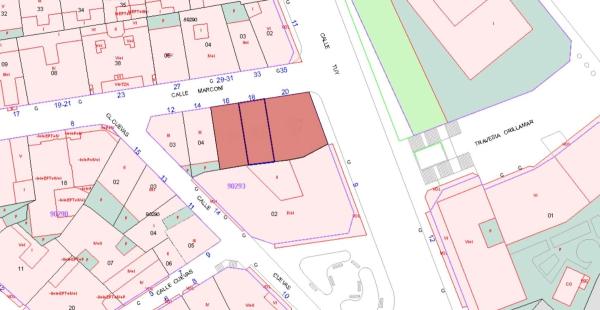 Terreno en calle Marconi