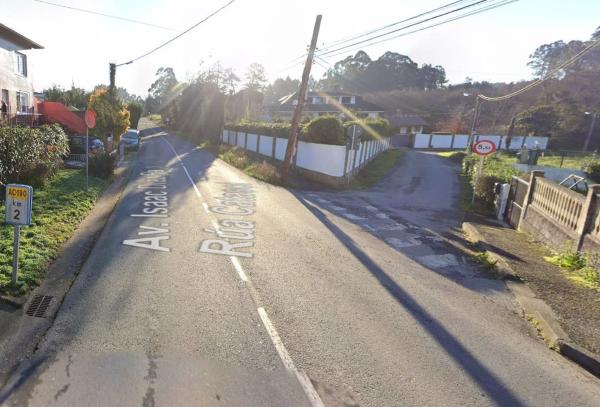 Terreno en avenida Isaac Díaz Pardo