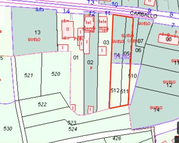 Terreno en Parroquia Carnoedo