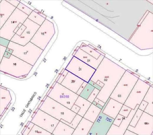 Terreno en calle Cantábrico, 30