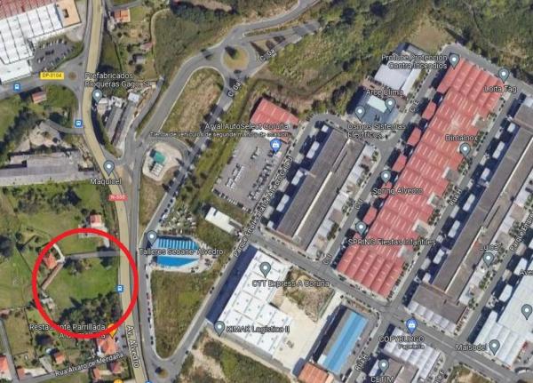 Terreno en avenida Alvedro