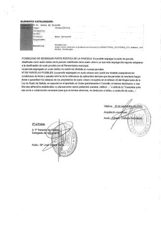 Terreno en Benito Feijoo, 1