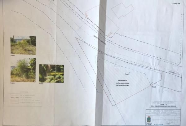 Terreno en camino Estación