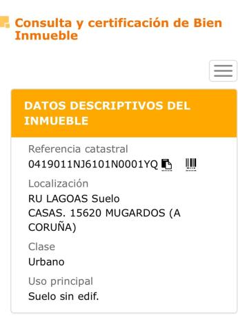 Terreno en calle as lagoas