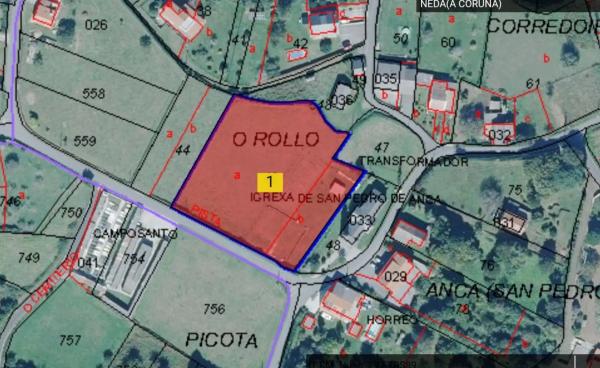 Terreno en Lugar Corredoira