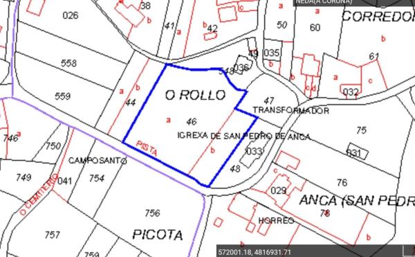 Terreno en Lugar Corredoira