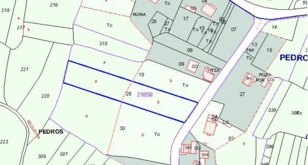Terreno en Lugar Pedrós s/n s/n sn