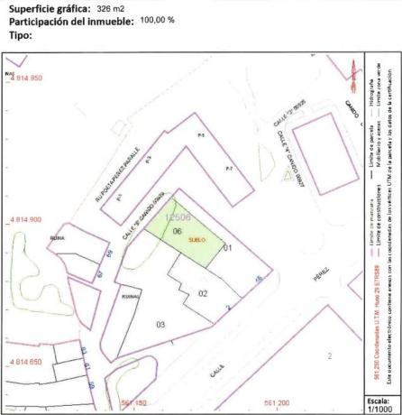 Terreno en calle Poeta Pérez Parallé, 44