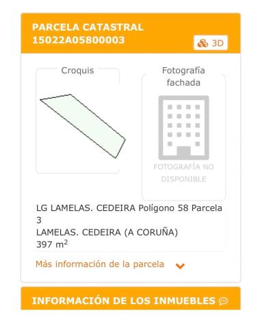 Terreno en Lugar de Lamelas s/n