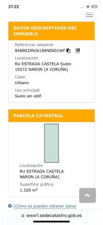 Terreno en camino de Castela