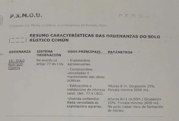 Terreno en camino Cobas s/n