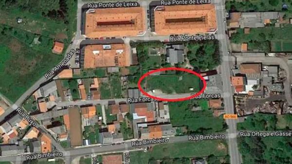 Terreno en calle Forcas