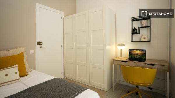 Habitación en piso compartido en barcelona.