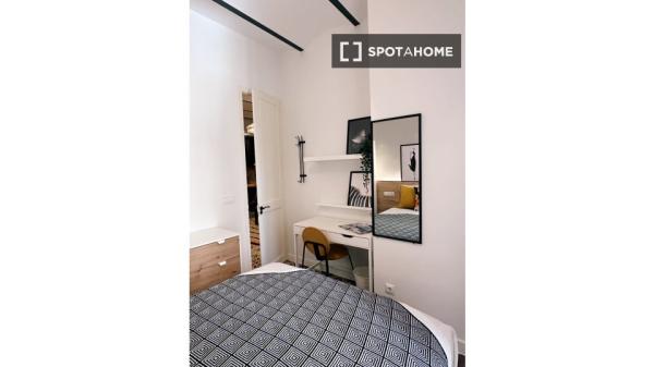 Habitación en piso compartido en barcelona.