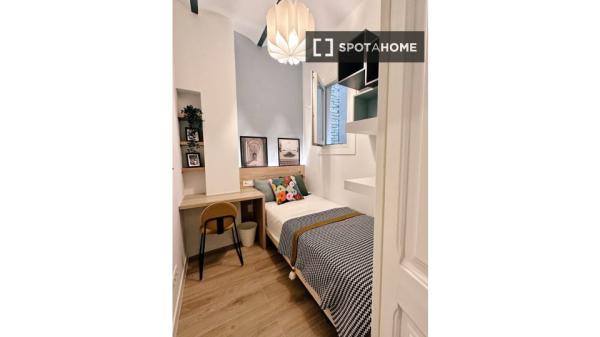 Habitación en piso compartido en barcelona.