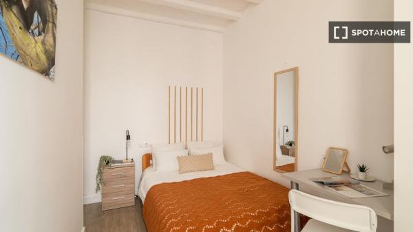 Habitación en piso compartido en barcelona.