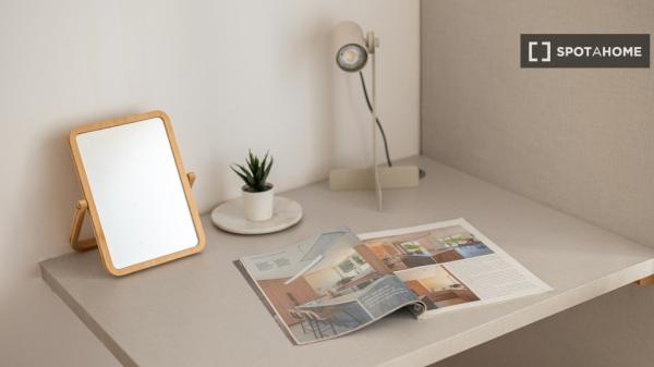 Habitación en piso compartido en barcelona.
