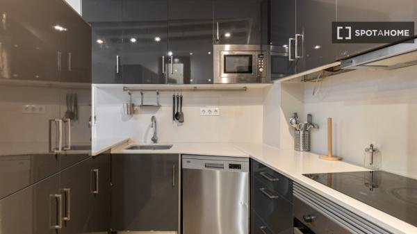 Habitación en piso compartido en barcelona.