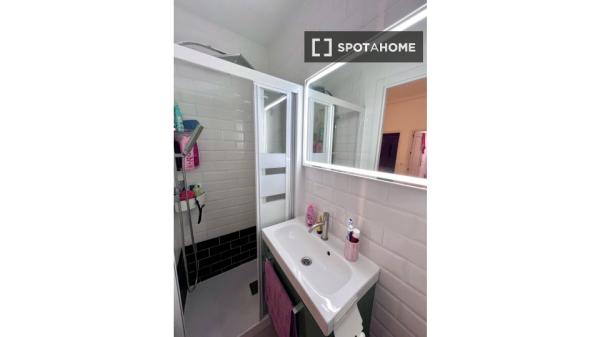 Habitación en piso compartido en madrid.