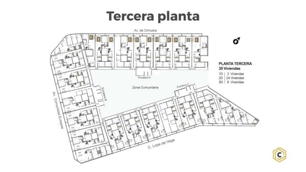 Piso en venta en Avenida Orihuela, 57