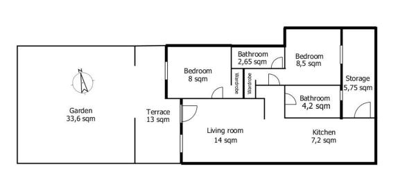 Chalet pareado en calle J.H.Alhamed