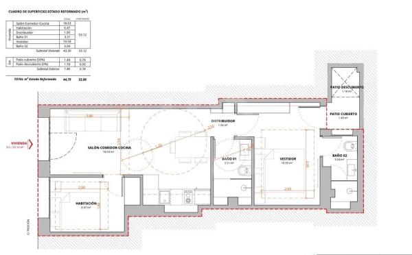 Piso en Barrio La Florida Portazgo