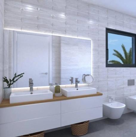 Casa independiente en camino Fondo