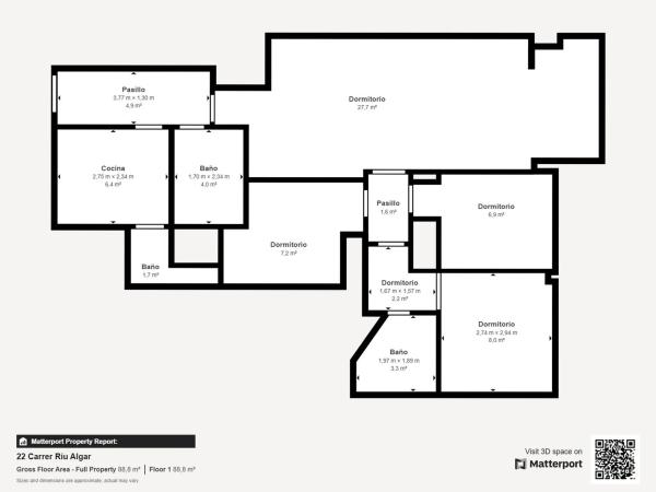 Ático en Av Riu Algar