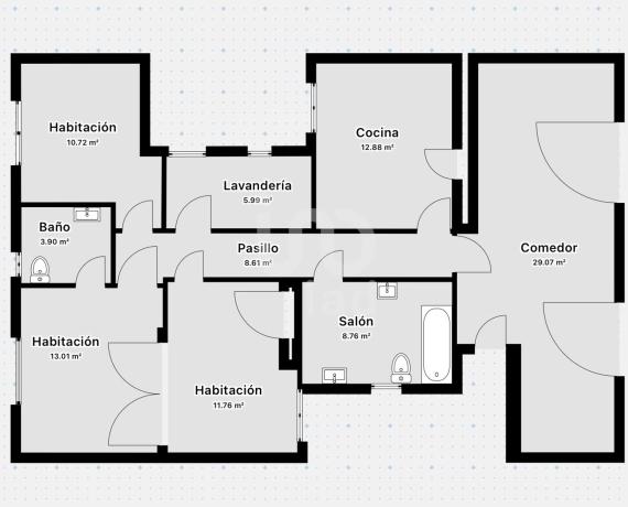 Piso en calle Sant Antoni, 23