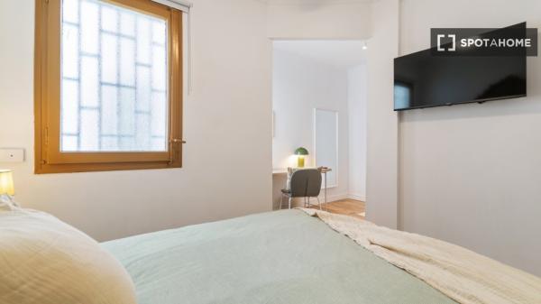 Habitación en piso compartido en barcelona.