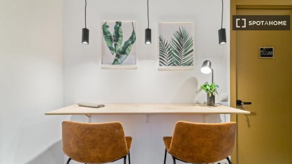 Habitación en piso compartido en barcelona.