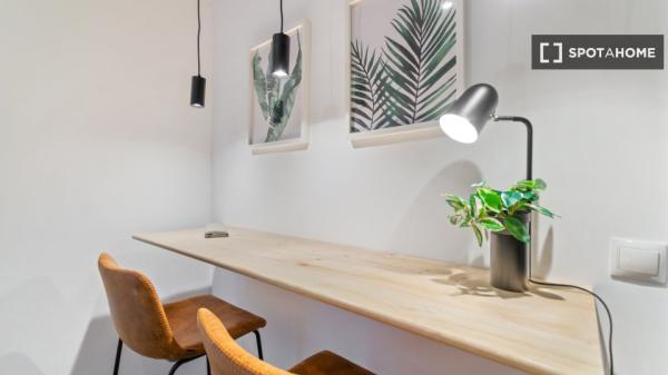 Habitación en piso compartido en barcelona.