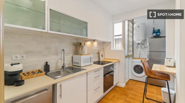 Habitación en piso compartido en barcelona.