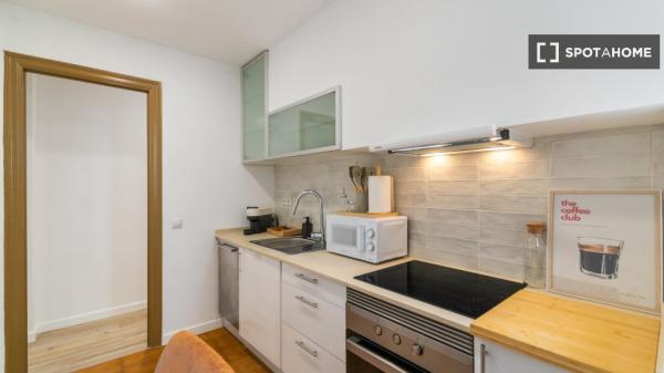 Habitación en piso compartido en barcelona.