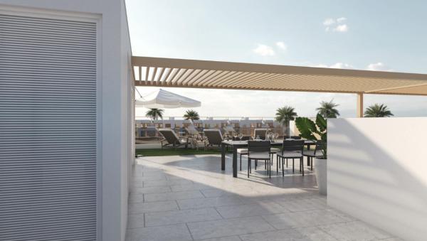 La Llana Beach and City