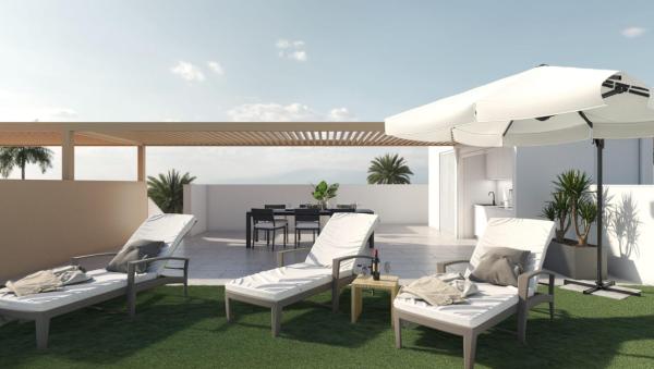 La Llana Beach and City