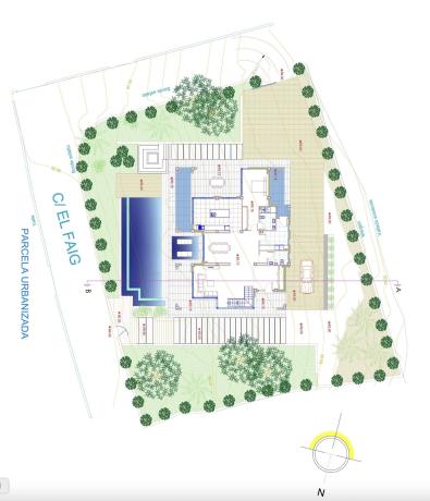 Casa o chalet independiente en venta en La Fustera