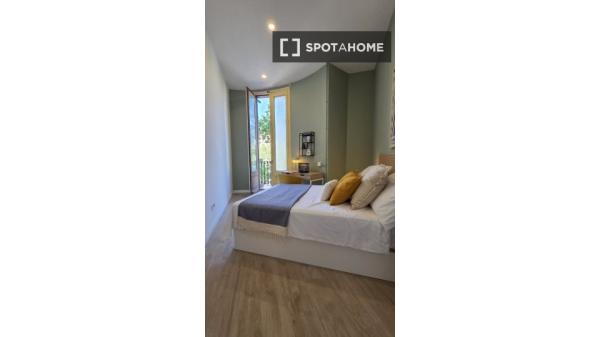 Habitación en piso compartido en barcelona.