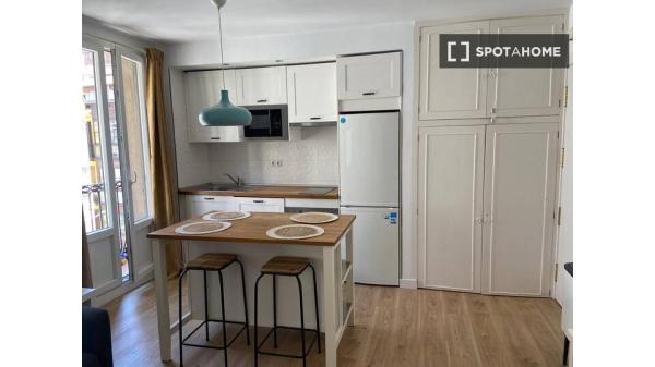 Apartamento de 1 dormitorio en alquiler en San Francisco, Bilbao