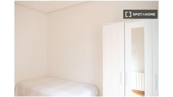 Habitación en piso compartido en madrid.