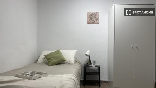 Habitación en piso compartido en valencia.