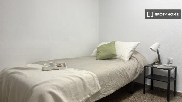 Habitación en piso compartido en valencia.