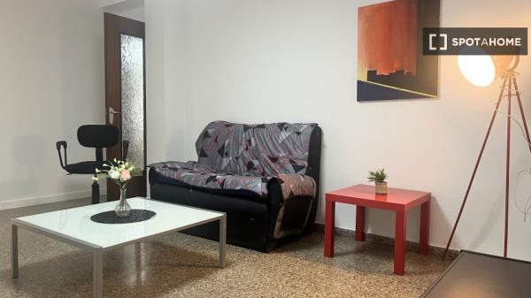 Habitación en piso compartido en valencia.