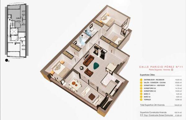 Piso en calle Patricio Perez, 11