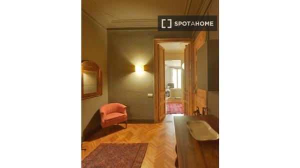 Habitación en piso compartido en barcelona.