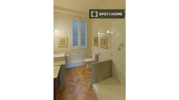 Habitación en piso compartido en barcelona.