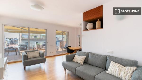 Piso de 3 habitaciones en alquiler en l'Antiga Esquerra, Barcelona